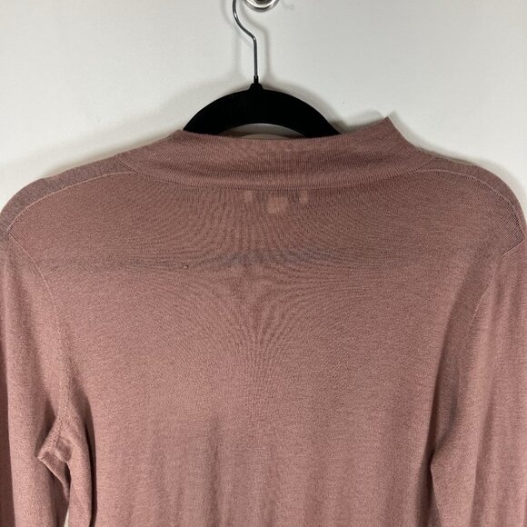 Vince Wool‎ Cashmere Crew Neck Pink Sweater NWT Small Designer Luxury Minimalist - Picture 11 of 12